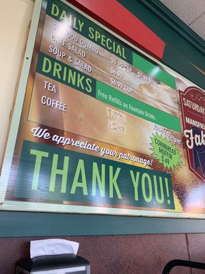 Menu photo 1 Priscillas Ultimate Express Hanover Park, IL