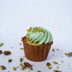 Pistachio cupcake