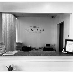Zentara Spa and Massage - Business Counter.