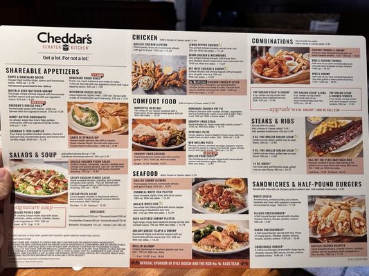 Menu photo 1 Cheddar's Scratch Kitchen Wichita, KS Menu photo 1 Cheddar's Scratch Kitchen Wichita, KS