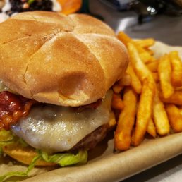 Sticky Vermonter Burger