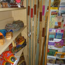 Locally Handcrafted Saguaro Skeleton Walking Sticks.