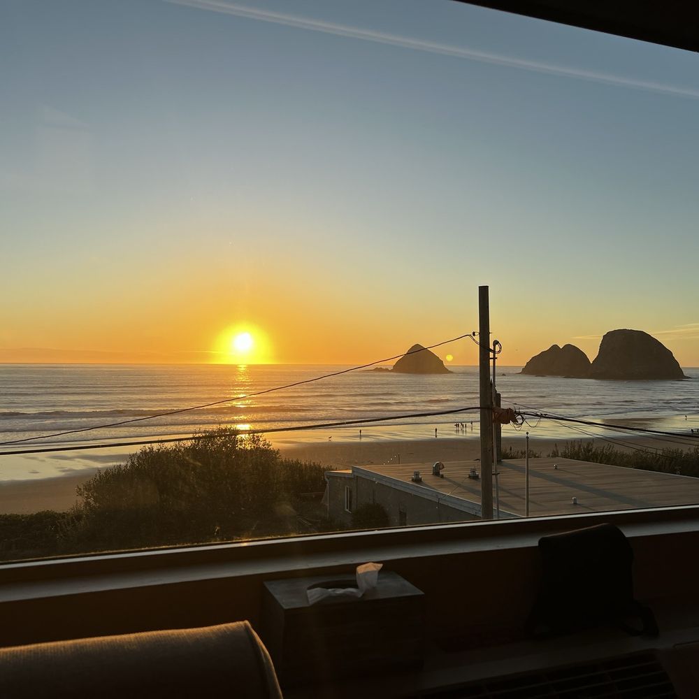 Three Arch Inn - View from room - Hotels Near Me - Oceanside, Oregon Three Arch Inn - View from room - Hotels Near Me - Oceanside, Oregon