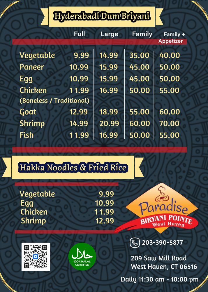 Paradise Biryani Pointe - wedding in West Haven, CT