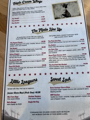 Menu photo 2 The Dugout Cedar Park, TX