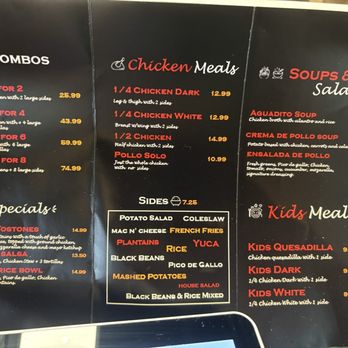 Mr. Pollo - Menu - Latin American Near Me - Pensacola, Florida