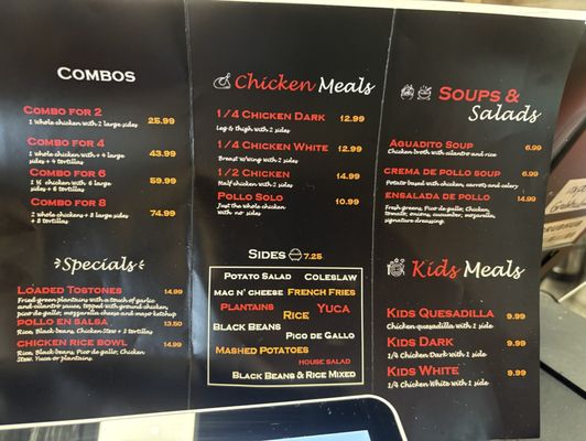 Menu photo 1 Mr. Pollo Pensacola, FL
