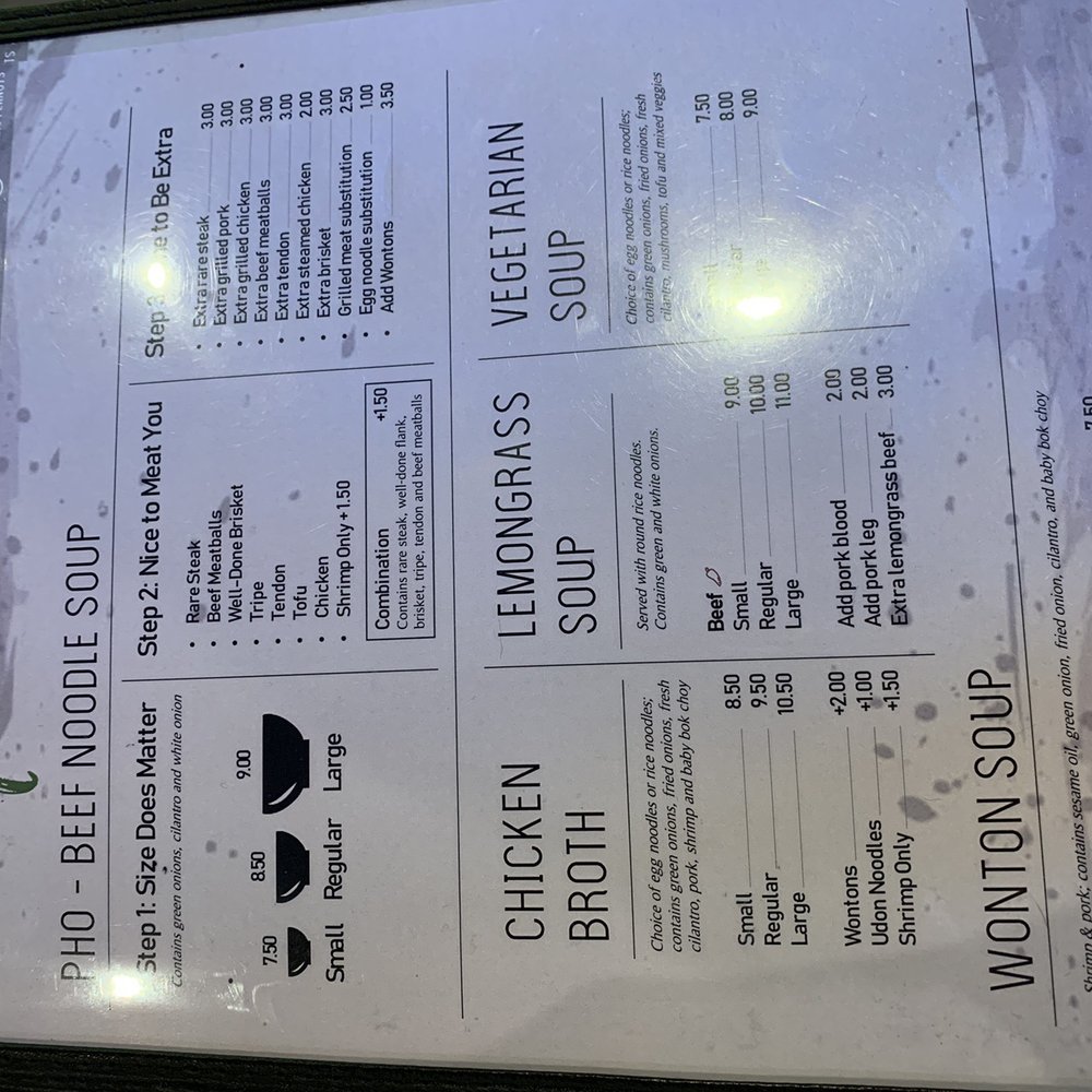 Basil Leaf Vietnamese Restaurant - Menu 4 - Vietnamese Near Me - Albuquerque, New Mexico