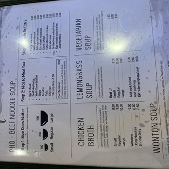 Basil Leaf Vietnamese Restaurant - Menu 4 - Vietnamese Near Me - Albuquerque, New Mexico