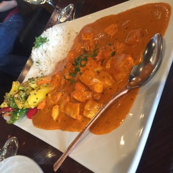 Chutneys Bistro - The "mango chicken" which really was a butter chicken - Indian Near Me - Seattle, Washington
