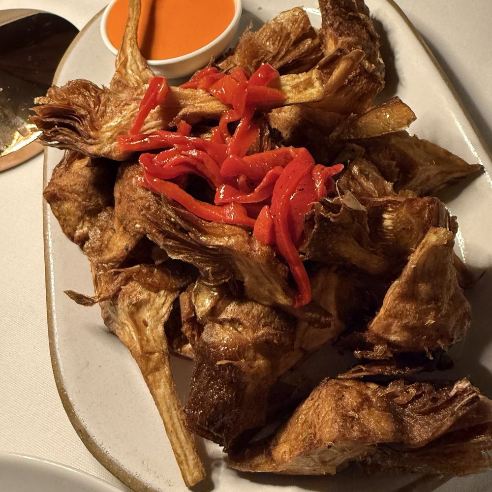 Tucci - Crispy artichokes - Cocktail Bars Near Me - New York, New York Tucci - Crispy artichokes - Cocktail Bars Near Me - New York, New York