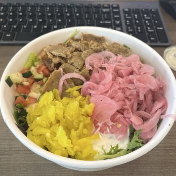 Agapé Mediterranean - - Gyro Salad - Mediterranean Near Me - Columbus, Ohio