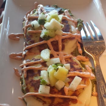 Root Down DIA - Colombian quesedilla. . Yum! - New American Near Me - Denver, Colorado Root Down DIA - Colombian quesedilla. . Yum! - New American Near Me - Denver, Colorado