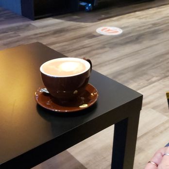 Filomena's Bean Coffee - Latte with almond milk - Coffee & Tea Near Me - Davie, Florida