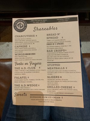Menu photo 1 Albuquerque Distilling Albuquerque, NM