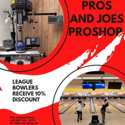 Pros And Joes Bowling Pro Shop