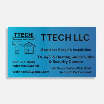 TTECH - Appliances & Repair Near Me - Hidalgo, Texas TTECH - Appliances & Repair Near Me - Hidalgo, Texas