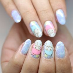 The Moonlit Quest Nail Atelier - kawaii gel nail design