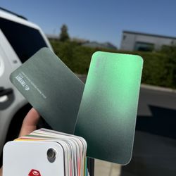 VV Customs - Nice green color vinyl wrap.