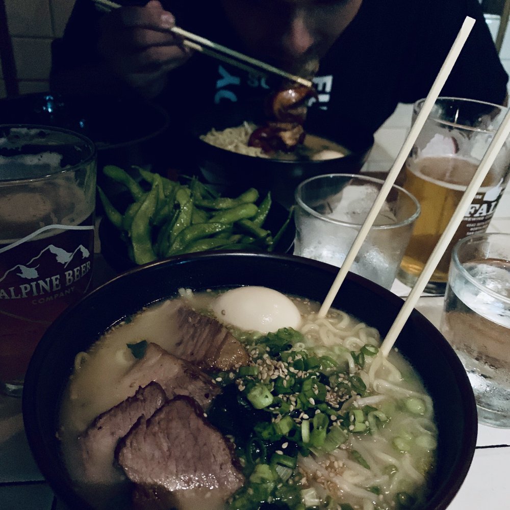 Underbelly - Tonkotsu Ramen with Beef Brisket - Ramen Near Me - San Diego, California Underbelly - Tonkotsu Ramen with Beef Brisket - Ramen Near Me - San Diego, California