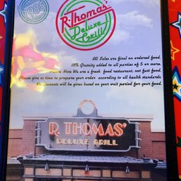 Exterior outside entrance of R. Thomas Deluxe Grill - Menu - Atlanta, Georgia Exterior outside entrance of R. Thomas Deluxe Grill - Menu - Atlanta, Georgia