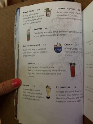 Menu photo 4 Bamboo Room by Trader Vic's Miami Beach, FL Menu photo 4 Bamboo Room by Trader Vic's Miami Beach, FL