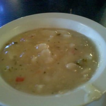Steer N' Stein - Small bowl of clam chowder...but delicious.  I wish it was bigger - Steakhouses Near Me - Rancho Cucamonga, California