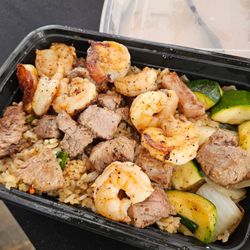West Coast Hibachi - Steak and shrimp hibachi