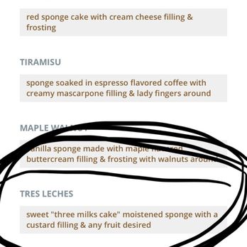 Delite Bake Shop - Dessert menu - Bakeries Near Me - Yonkers, New York Delite Bake Shop - Dessert menu - Bakeries Near Me - Yonkers, New York