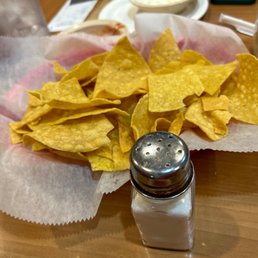 Chips, salsa, and salt Chips, salsa, and salt