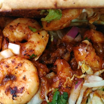 El Paraiso - Torta - Mar y Tierra,  close-up - Food Trucks Near Me