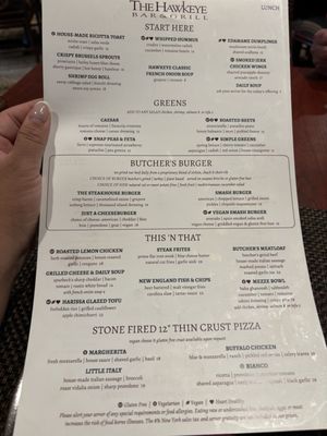 Menu photo 1 Hawkeye Bar & Grill Cooperstown, NY