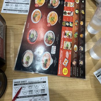 Hakata Ikkousha Ramen - Menu - Ramen Near Me - Costa Mesa, California