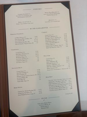 Menu photo 2 BrickTops Miramar Beach, FL