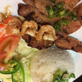 Oc House - Grilled Pork with Shrimp Skewers - Vietnamese Near Me - Portland, Oregon Oc House - Grilled Pork with Shrimp Skewers - Vietnamese Near Me - Portland, Oregon