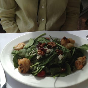 La Fontaine Restaurant - Spinach with prawns - French Near Me - Mountain View, California La Fontaine Restaurant - Spinach with prawns - French Near Me - Mountain View, California