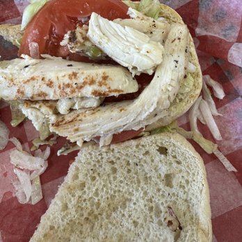 US 17 NY Deli - Chicken Pesto "Panini" Not a panini and very little pesto - Delis Near Me - Fleming Island, Florida US 17 NY Deli - Chicken Pesto "Panini" Not a panini and very little pesto - Delis Near Me - Fleming Island, Florida