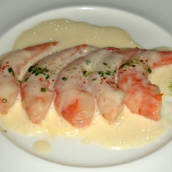 Canlis - Peter Canlis Prawns - Sauteéd in dry vermouth, garlic, red chilies and lime - New American Near Me - Seattle, Washington