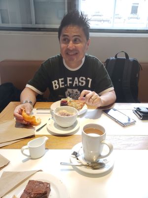 Cafe Portrait by null