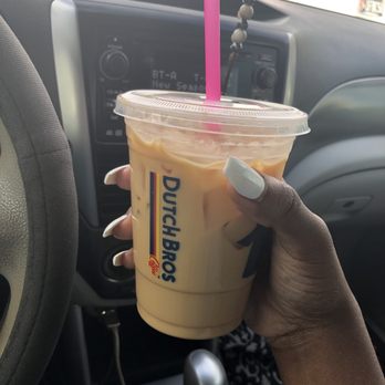 Dutch Bros Coffee - Iced coffee with hazelnut - Coffee & Tea Near Me - Tucson, Arizona Dutch Bros Coffee - Iced coffee with hazelnut - Coffee & Tea Near Me - Tucson, Arizona