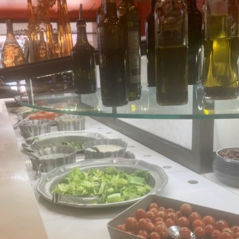 Texas de Brazil - Miami Dolphin Mall - Closed look at the Salad Area Salad - Steakhouses Near Me - Miami, Florida