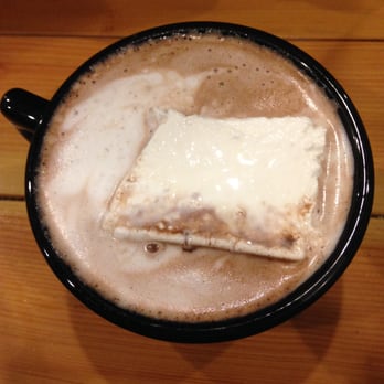 Bibble & Sip - Hot Chocolate with Jumbo Marshmallow, $4.75 + $0.75 for marshmallow - Coffee & Tea Near Me - New York, New York