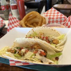 Hill Bar and Grill - Mahi Mahi tacos  yummy