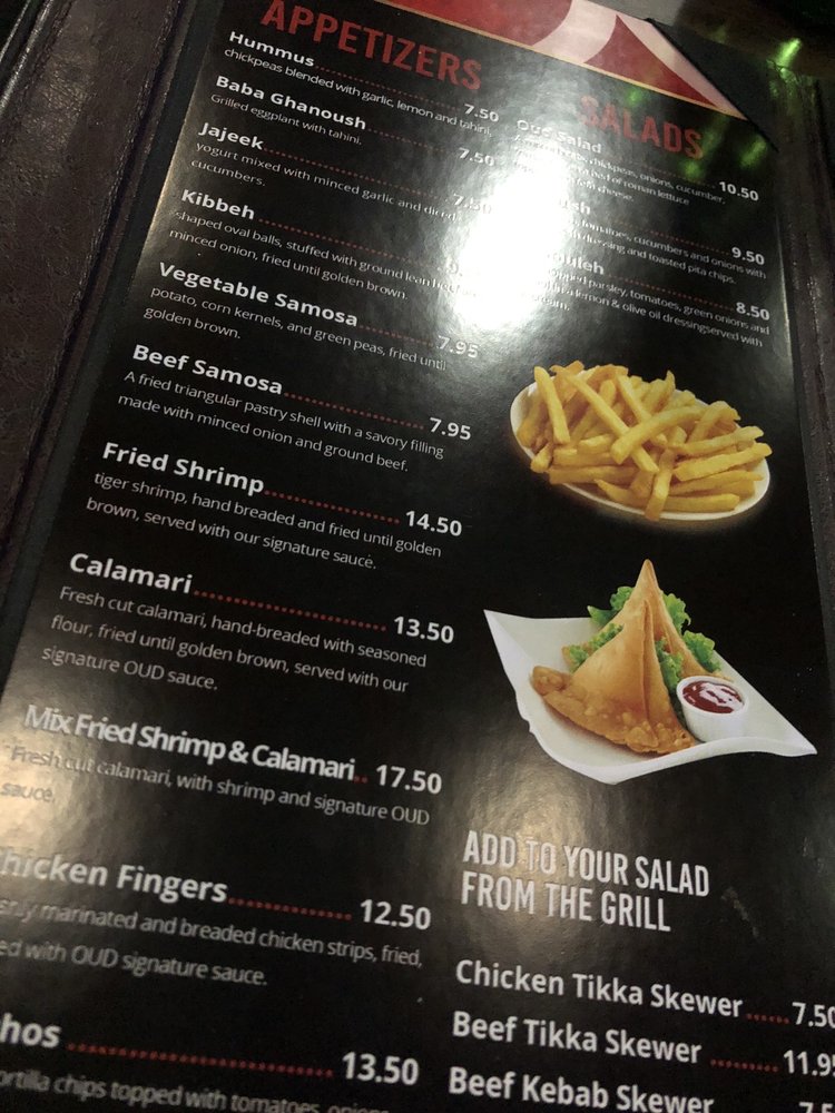 OUD CAFE AND LOUNGE 363560 Rutherford Road, Vaughan, Ontario, Canada