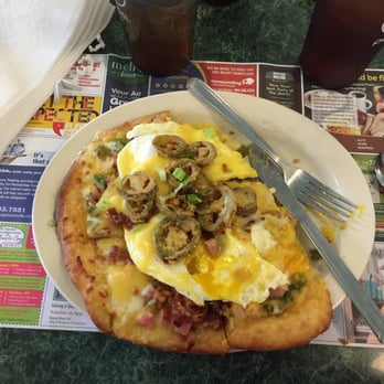 Metro Diner - Just started my new breakfast pizza. - Diners Near Me - Jacksonville, Florida Metro Diner - Just started my new breakfast pizza. - Diners Near Me - Jacksonville, Florida