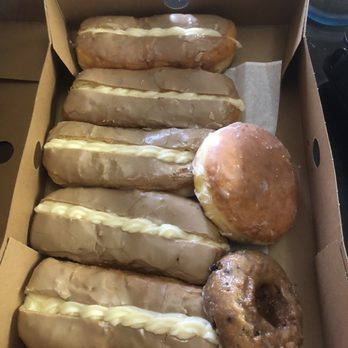 Newport Donut - They can make more cream filled if there's a shortage. - Donuts Near Me - Costa Mesa, California