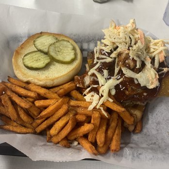 Oasis Diner - Oasis burger and sweet potato fries - Diners Near Me - Plainfield, Indiana