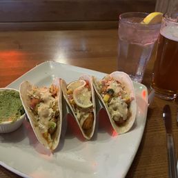 BBQ Shrimp Tacos