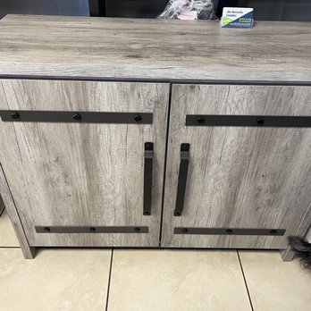 Beds Best Bargain - Our new kitchen cabinet for storing my puppy's food and other belongings. - Furniture Stores Near Me - Tamarac, Florida Beds Best Bargain - Our new kitchen cabinet for storing my puppy's food and other belongings. - Furniture Stores Near Me - Tamarac, Florida