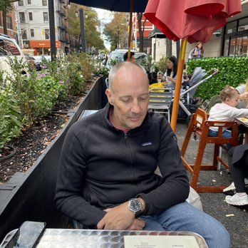 Home Kitchen - My partner deciding his brunch choice - American Near Me - New York, New York Home Kitchen - My partner deciding his brunch choice - American Near Me - New York, New York
